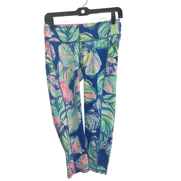 Lily Pulitzer Cropped Legging, Casa Del Sol in Excellent Condition - Picture 3 of 6